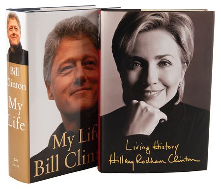 Lot #36 Bill and Hillary Clinton (2) Signed Books - Image 1
