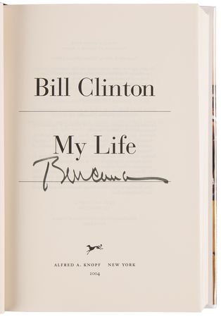Lot #36 Bill and Hillary Clinton (2) Signed Books - Image 3