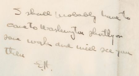 Lot #333 Ernest Hemingway Typed Letter Signed, Discouraging His Brother from Joining WWII: 