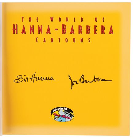 Lot #326 Bill Hanna and Joe Barbera Signed Exhibition Catalog - The World of Hanna-Barbera Cartoons - Image 4