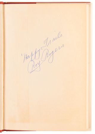 Lot #605 Roy Rogers and Dale Evans (2) Signed Books - My Favorite Christmas Story and Angel Unaware - Image 3