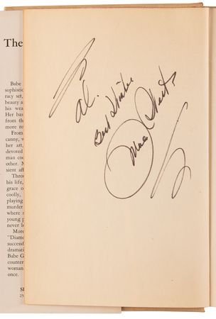Lot #632 Mae West Signed Book - The Constant Sinner - Image 4