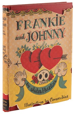 Lot #553 John Huston Signed Book - Frankie and Johnny - Image 3