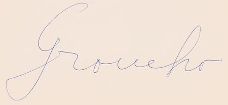 Lot #570 Groucho Marx Signed Book - The Groucho Letters - Image 2