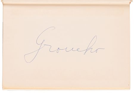 Lot #570 Groucho Marx Signed Book - The Groucho Letters - Image 4