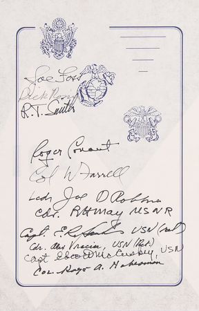 Lot #261 Fighter Pilots Signed Book - Hellcat - Image 2