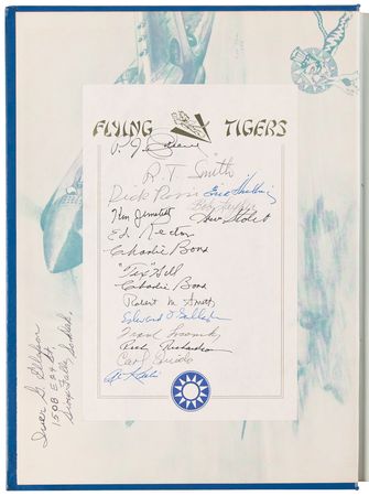 Lot #262 Flying Tigers Signed Book - Chennault's Flying Tigers - Image 4