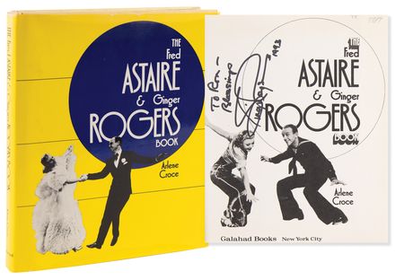 Lot #604 Ginger Rogers Signed Book - Astaire & Rogers - Image 1