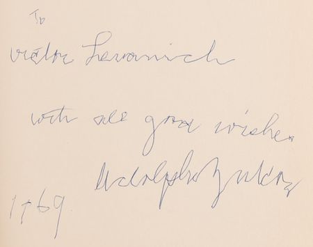 Lot #638 Adolph Zukor Signed Book - The House That Shadows Built - Image 2