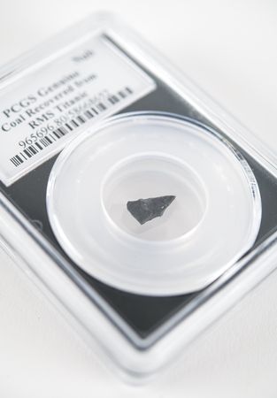 Lot #234 Titanic: Coal Piece Recovered from Wreck Site - Image 3