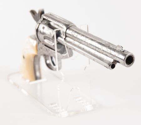 Lot #616 Bob Steele's 1880 Colt Frontier Six-Shooter Revolver - Presented by RKO Studios - Image 4