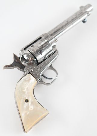 Lot #616 Bob Steele's 1880 Colt Frontier Six-Shooter Revolver - Presented by RKO Studios - Image 9