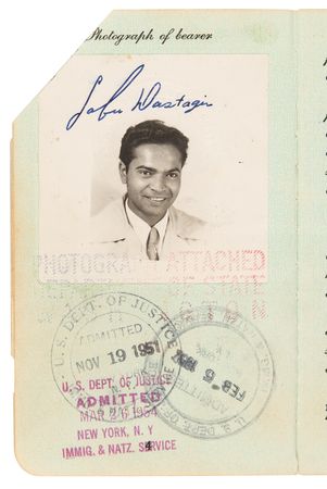Lot #607 Sabu's Twice-Signed Personal Passport - Image 3