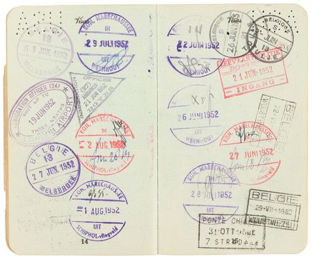 Lot #607 Sabu's Twice-Signed Personal Passport - Image 5