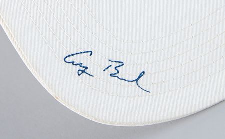 Lot #741 Roger Maris, Joe Frazier, and Floyd Patterson Signed Hat - Reagan-Bush '84 All-Stars - Image 5