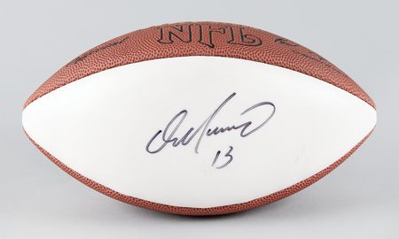 Lot #738 Dan Marino Signed Football - Image 1