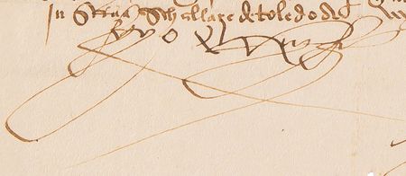 Lot #103 Ferdinand and Isabella Document Signed, Resolving a Convent's Property Dispute - Image 2