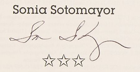 Lot #229 Sonia Sotomayor Signed Book - The Beloved World of Sonia Sotomayor - Image 2