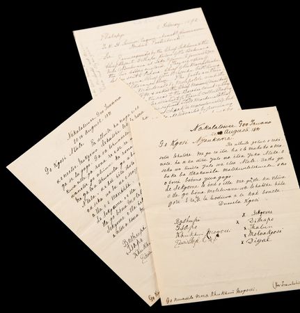 Lot #133 Bechunaland Chiefs and Colonial Administration Archive of (30+) Letters and Documents - Image 4