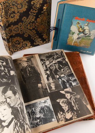 Lot #633 Collection of (4) Original Vintage Western Hollywood Photo Albums - Image 1