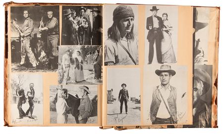 Lot #633 Collection of (4) Original Vintage Western Hollywood Photo Albums - Image 14