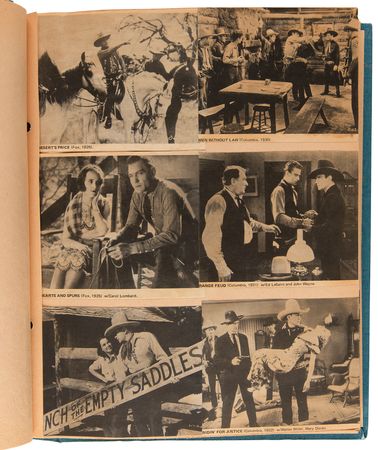 Lot #633 Collection of (4) Original Vintage Western Hollywood Photo Albums - Image 3