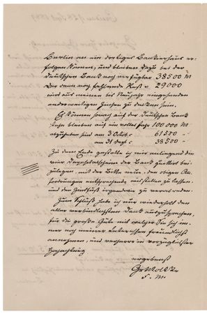 Lot #270 Helmuth von Moltke (3) Autograph Letters Signed: 