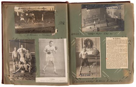 Lot #703 Paul Czirson Boxing Scrapbook - Image 3