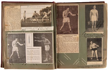 Lot #703 Paul Czirson Boxing Scrapbook - Image 4