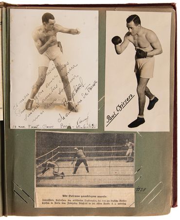 Lot #703 Paul Czirson Boxing Scrapbook - Image 5
