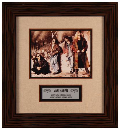 Lot #441 Van Halen Signed Photograph - Image 1