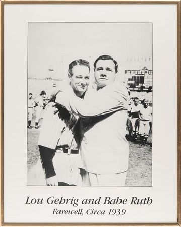 Lot #658 Babe Ruth and Lou Gehrig Signed Baseball - Image 5