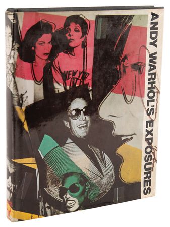 Lot #295 Andy Warhol Twice-Signed Book with Sketch - Image 3