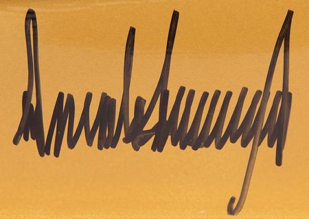 Lot #90 Donald Trump Signed 'Trump Vodka' Bottle - Image 2