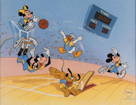 Lot #321 Disney Voice Actors Signed Sericel - Image 2