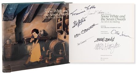 Lot #319 Disney Animators (8) Signed Book - Walt Disney's Snow White and the Seven Dwarfs - Image 1