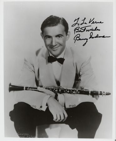 Lot #407 Benny Goodman Signed Photograph
