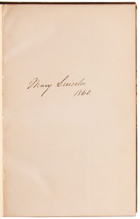 Lot #9 Mary Lincoln Signed Book - The Life of George Washington, Vol. II - From the Lincoln Family Library - Image 4
