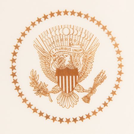 Lot #19 Dwight D. Eisenhower White House China Service Plate - Image 3