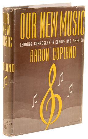Lot #401 Aaron Copland Signed Book - Our New Music - Image 3