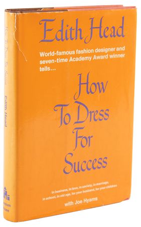 Lot #542 Edith Head Signed Book - How to Dress for Success - Image 3