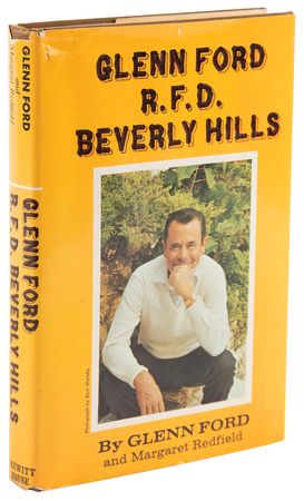 Lot #528 Glenn Ford Signed Book - Glenn Ford, RFD Beverly Hills - Image 3
