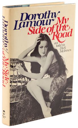 Lot #557 Dorothy Lamour Signed Book - My Side of the Road - Image 3