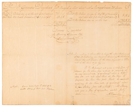 Lot #98 Alexander Hamilton Autograph Endorsement Signed (April 1788) - Image 3