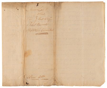 Lot #97 John Penn Document Signed - Image 4