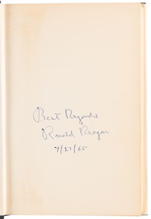 Lot #70 Ronald Reagan Signed Book - Where's the Rest of Me? - Image 4