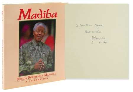 Lot #191 Nelson Mandela Signed Book - Madiba - Image 1
