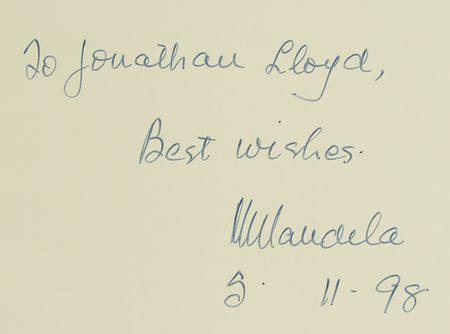 Lot #191 Nelson Mandela Signed Book - Madiba - Image 2