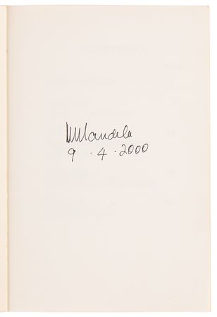 Lot #192 Nelson Mandela Signed Book - What Is A Constitution? - Image 4