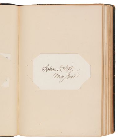 Lot #256 Civil War: Union Officers (50+) Autograph Album - Image 4